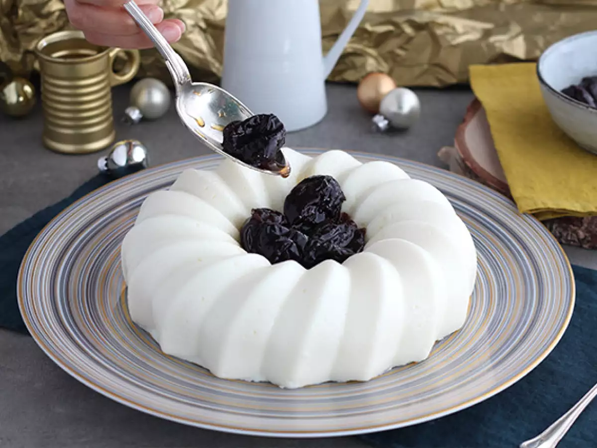 Kokos blanc-manger med katrinplommoncoulis - foto 7