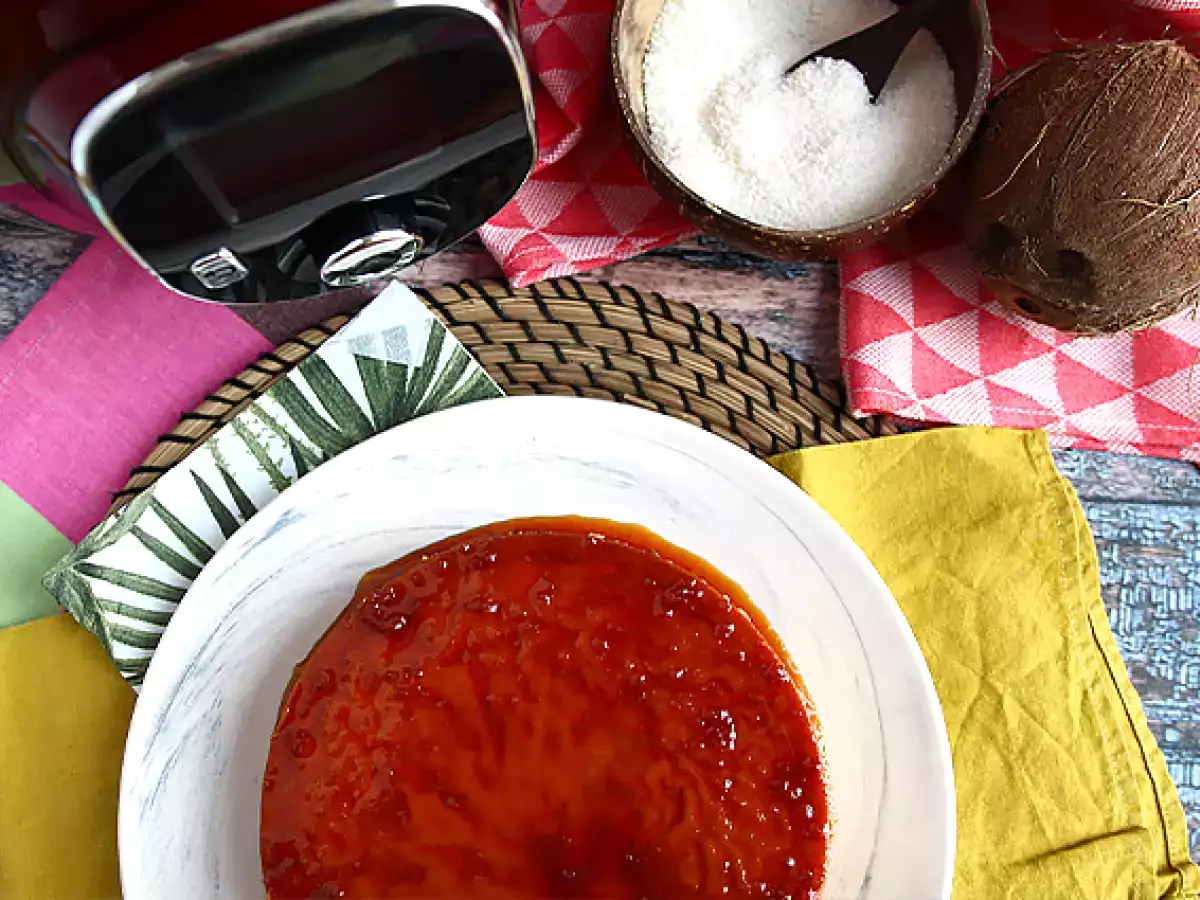 Kokosflan i Cookeo - foto 7