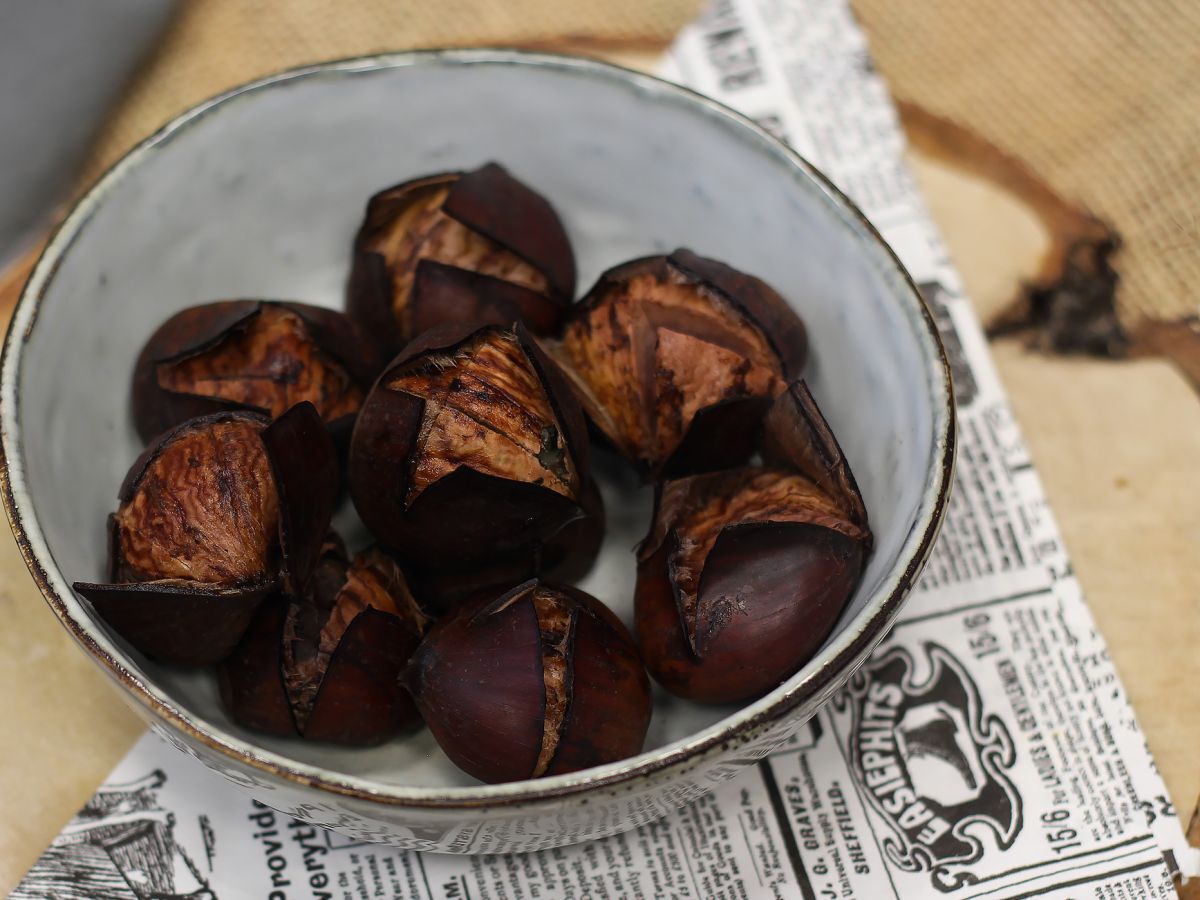 Kokta kastanjer, recept och tillagningstid - foto 4