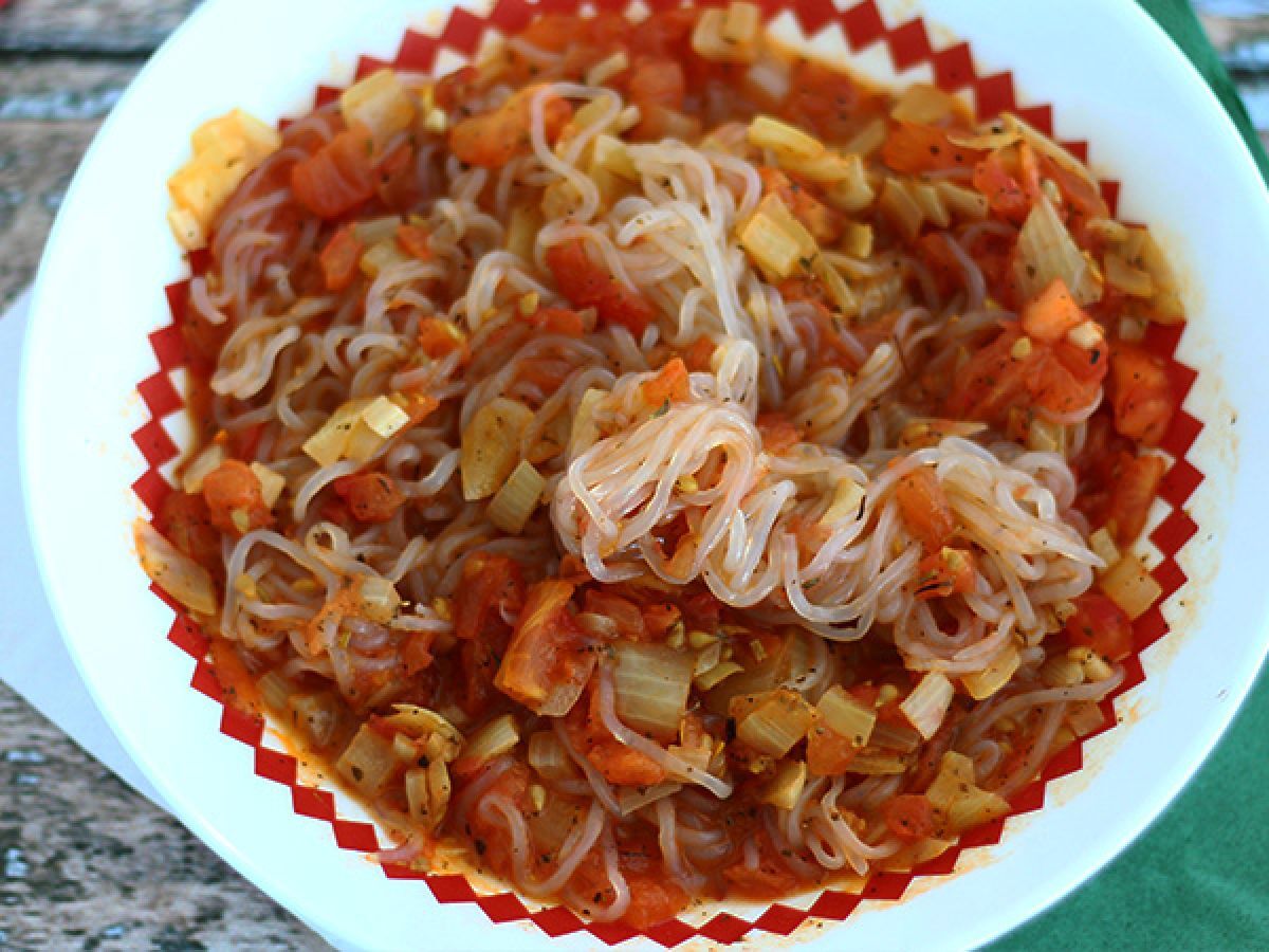 Konjakspaghetti på provensalskt vis - foto 2