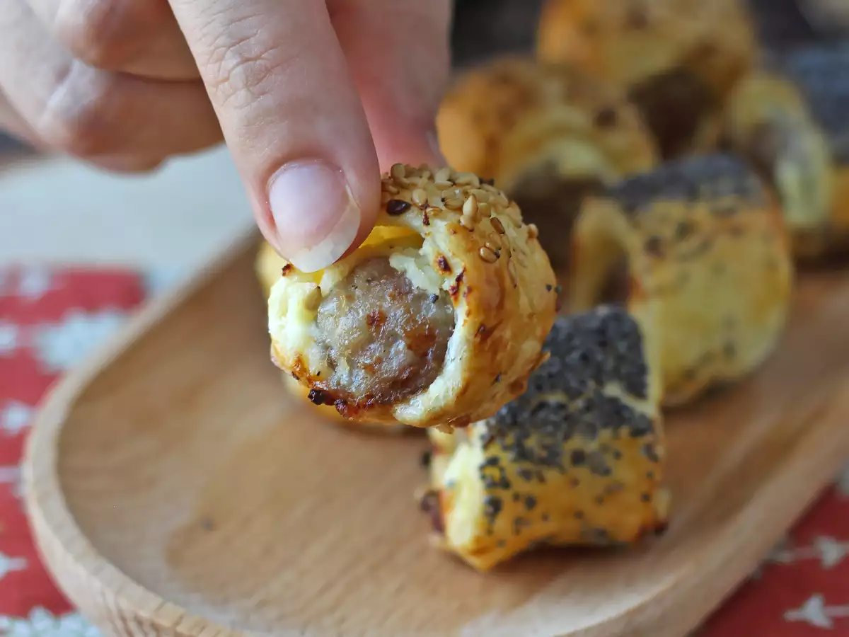 Korv- och ostbollar i luftfritösen - foto 3