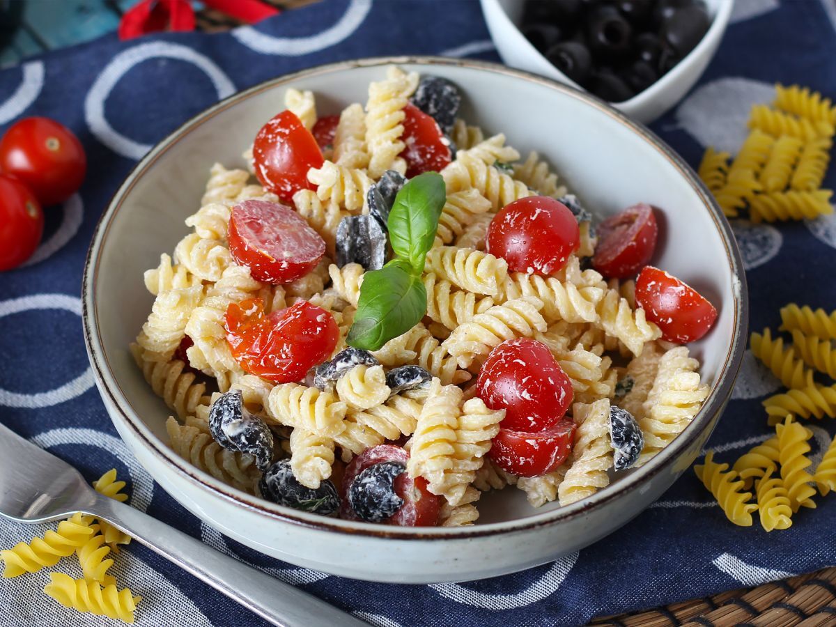 Krämig kall pasta, klar på mindre än 10 minuter! - foto 2