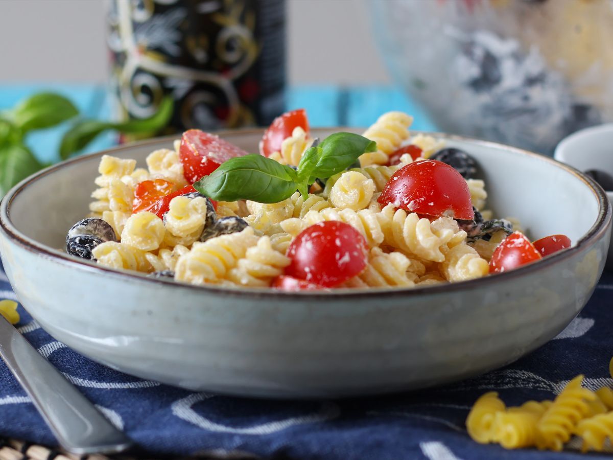 Krämig kall pasta, klar på mindre än 10 minuter! - foto 3