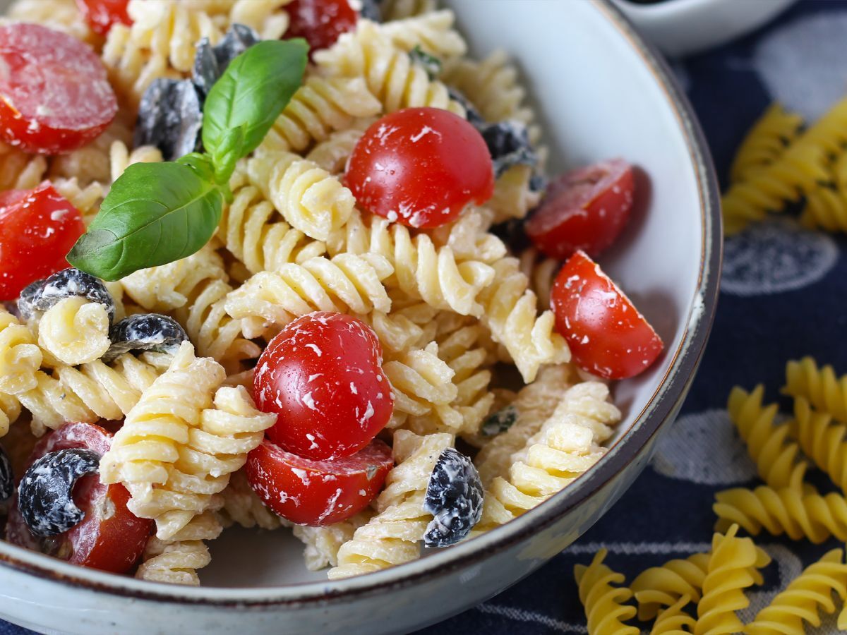 Krämig kall pasta, klar på mindre än 10 minuter! - foto 4