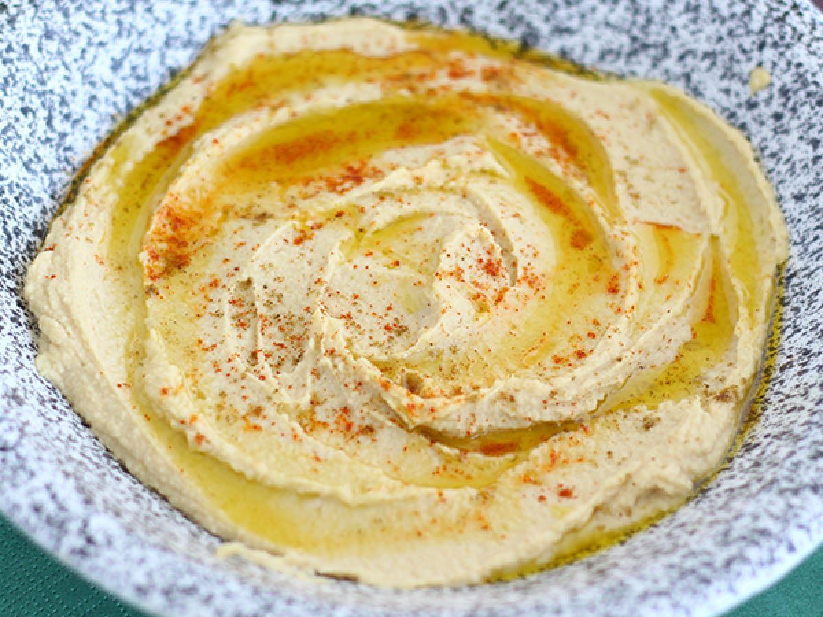 Krämig libanesisk hummus - foto 2