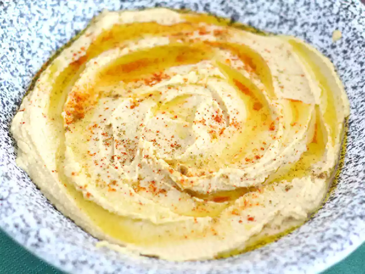 Krämig libanesisk hummus - foto 2