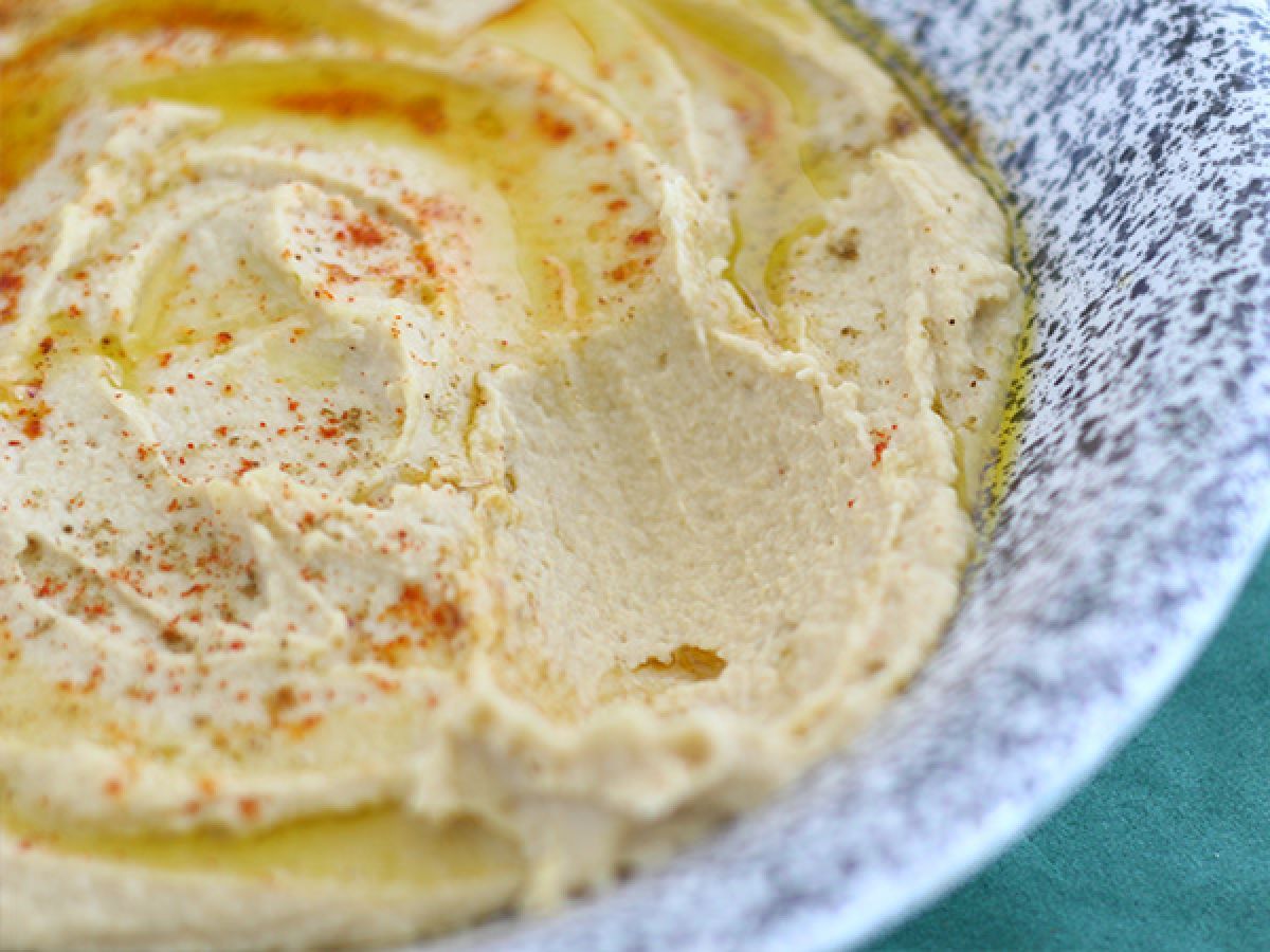 Krämig libanesisk hummus - foto 3