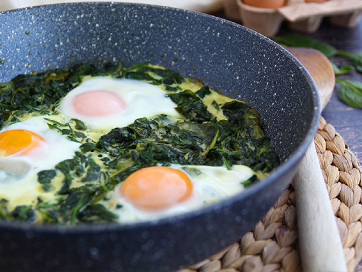Krämig spenat och ägg - foto 4