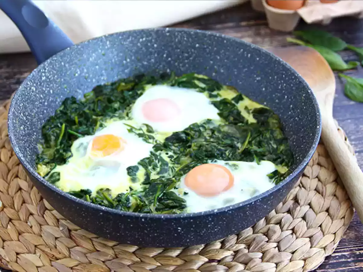 Krämig spenat och ägg - foto 5