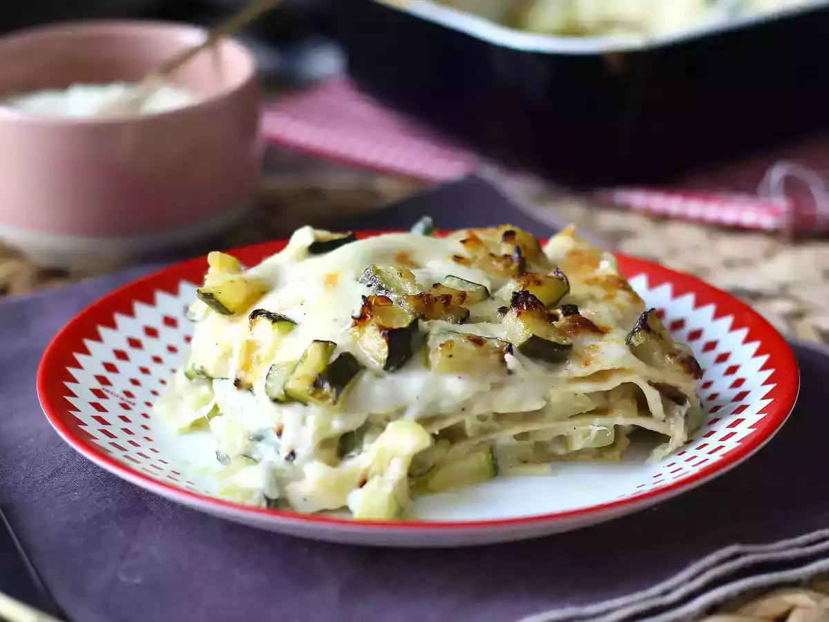 Krämig zucchinilasagne: det bästa vegetariska receptet att prova!