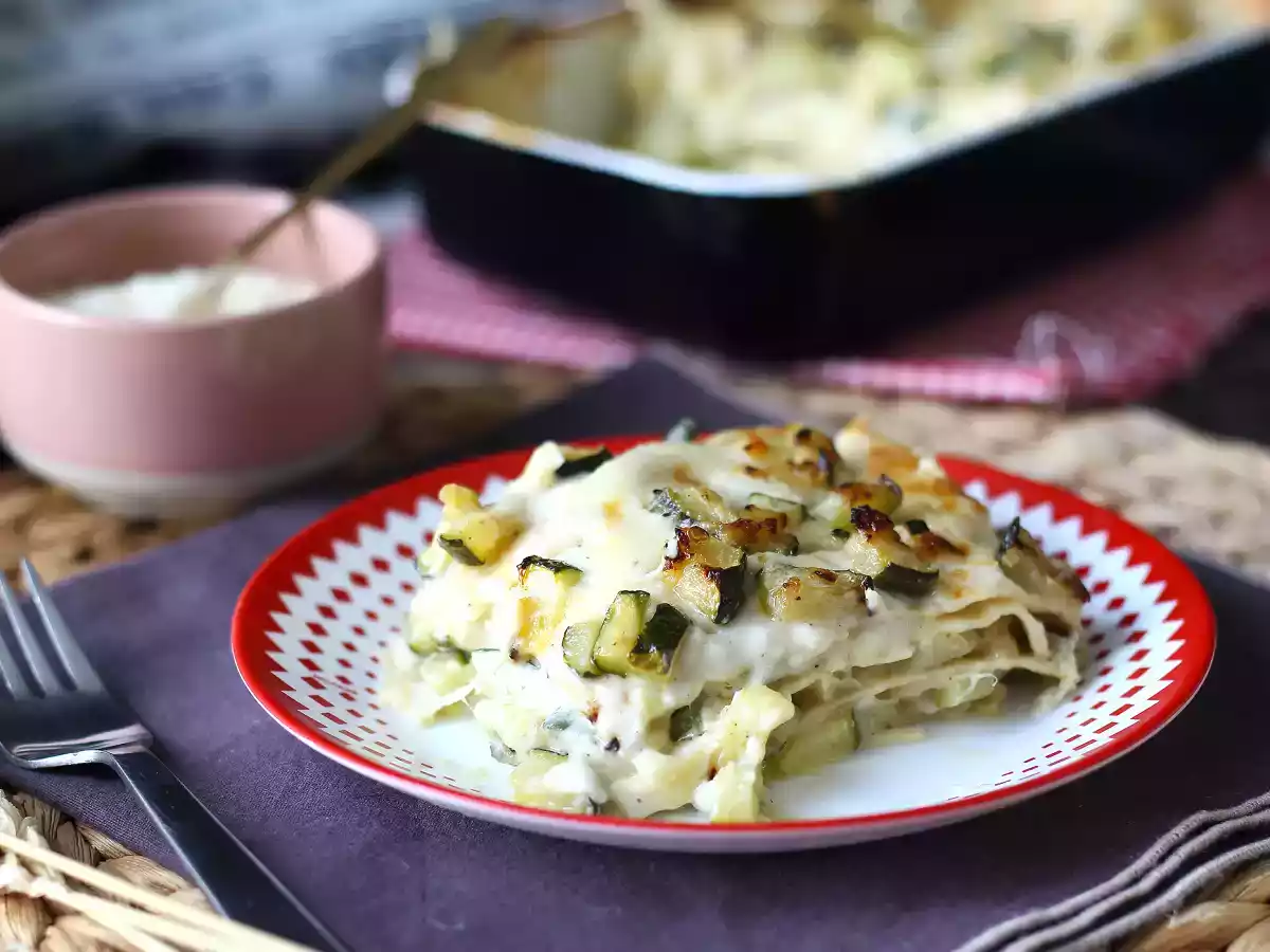 Krämig zucchinilasagne: det bästa vegetariska receptet att prova! - foto 5