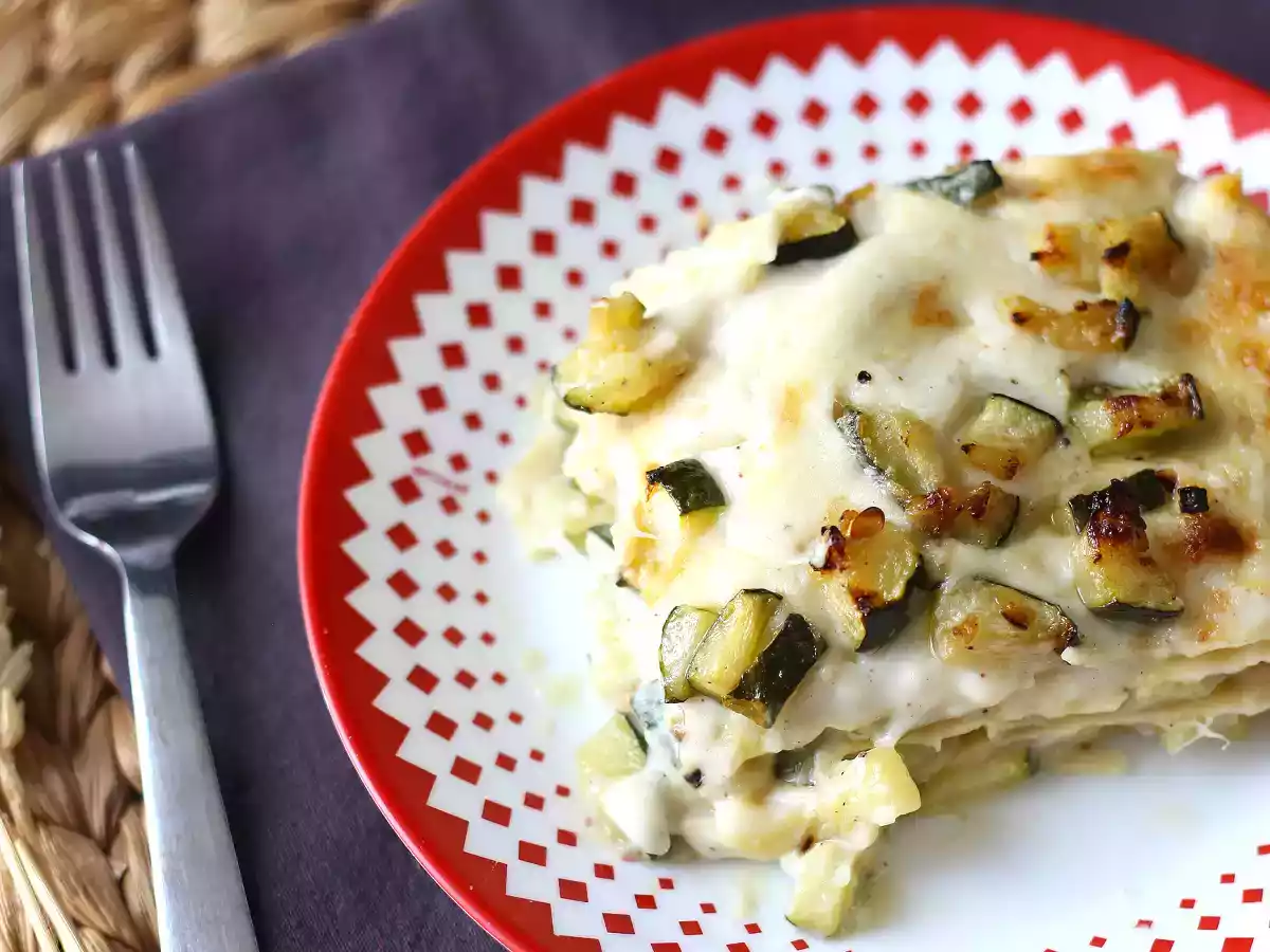 Krämig zucchinilasagne: det bästa vegetariska receptet att prova! - foto 6