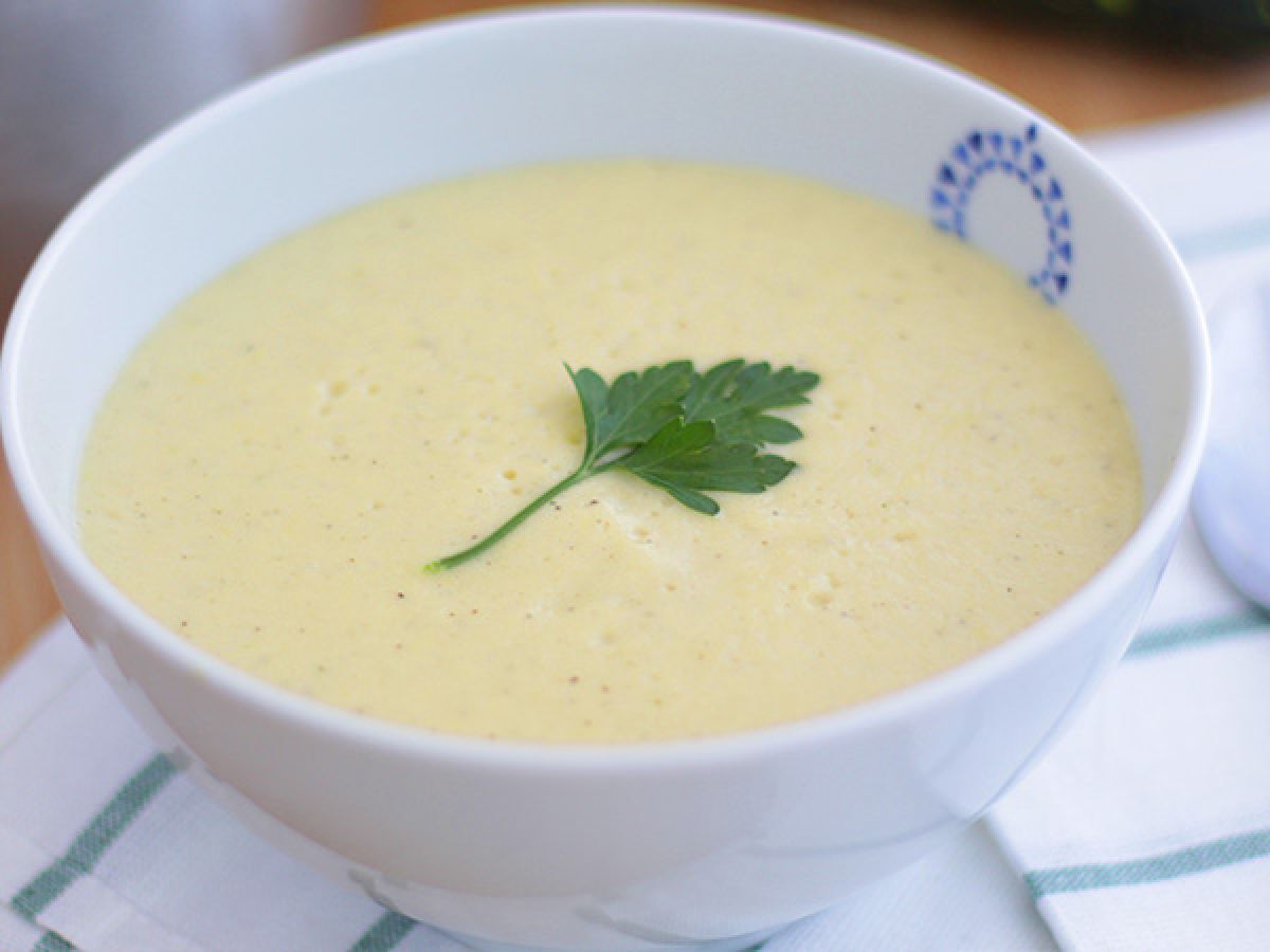 Krämig zucchinisoppa - foto 3