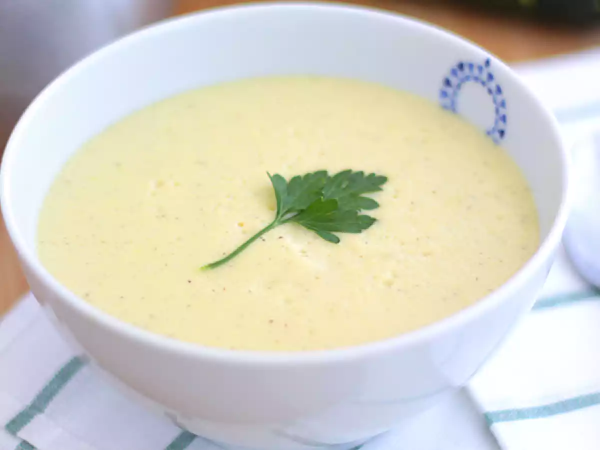 Krämig zucchinisoppa - foto 3
