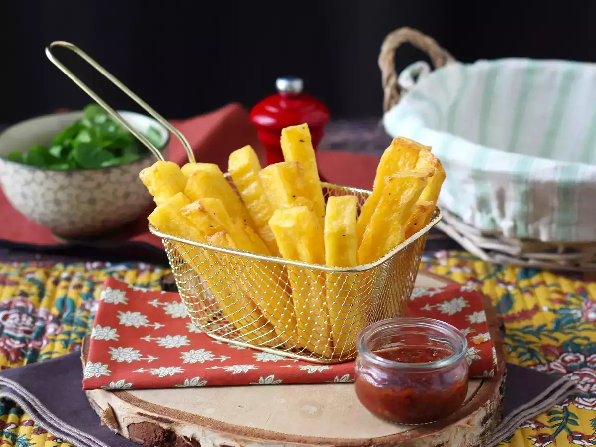Krispig polenta i airfryer – enkel och glutenfri - foto 3