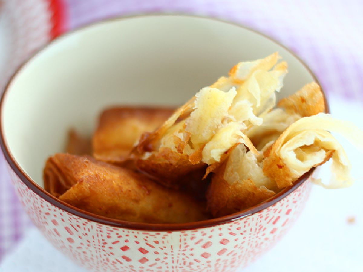 Krispiga bananchips med filodeg - foto 3