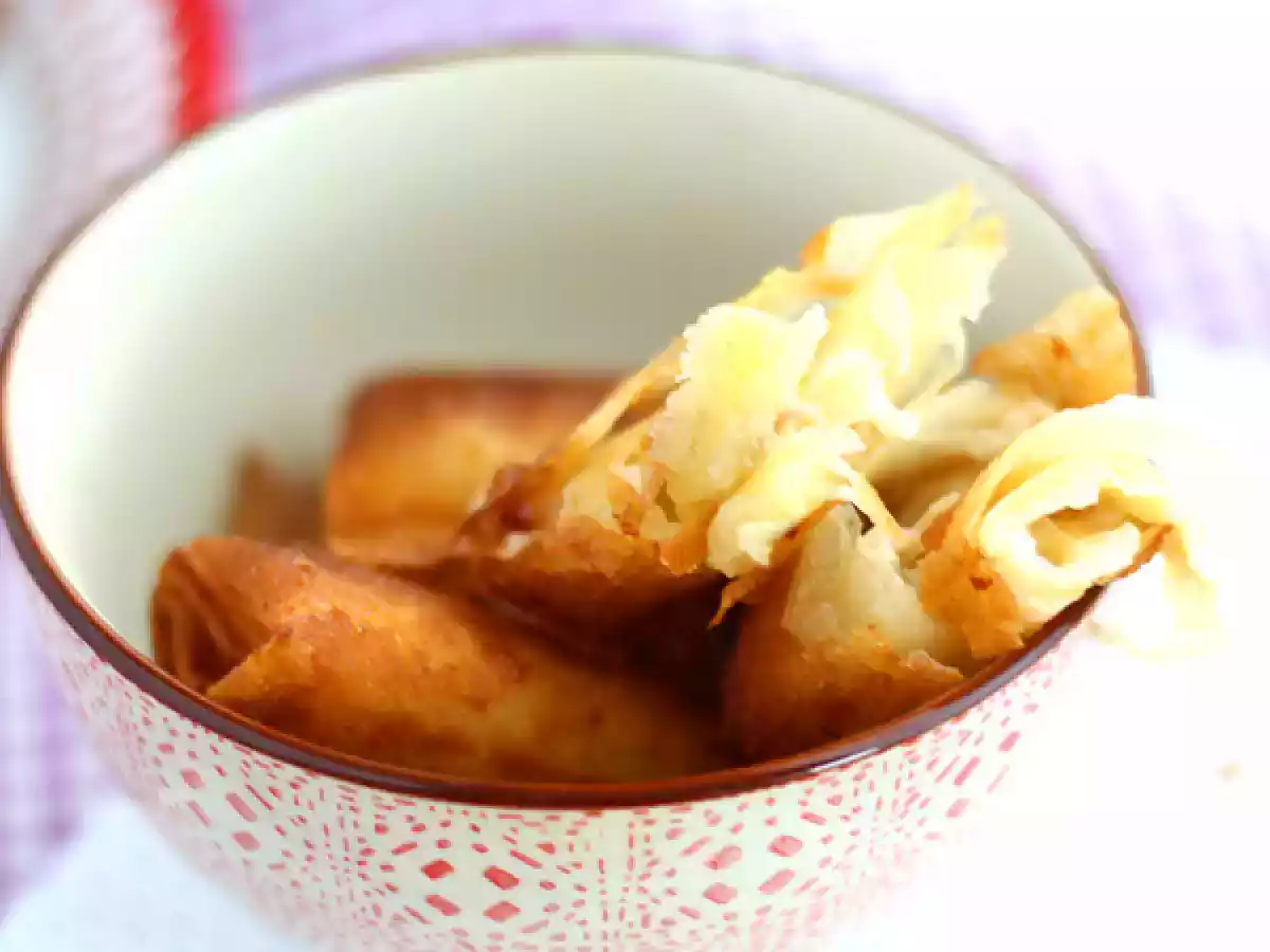 Krispiga bananchips med filodeg - foto 3