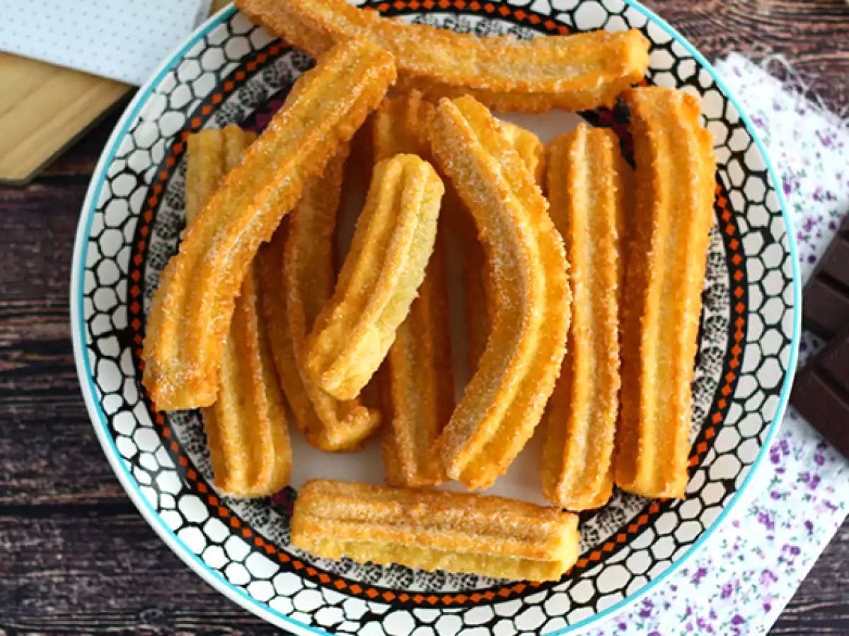 Krispiga och lätta churros - foto 2