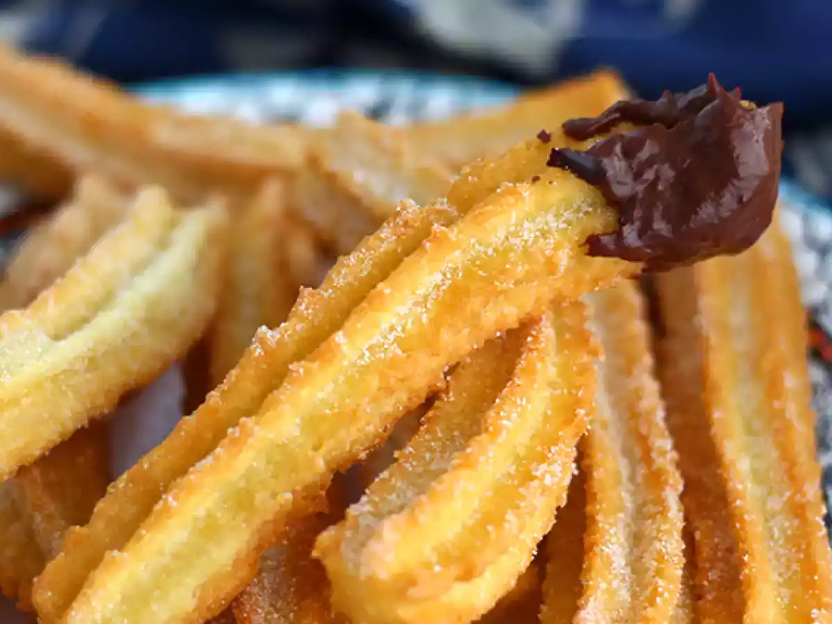 Krispiga och lätta churros - foto 3