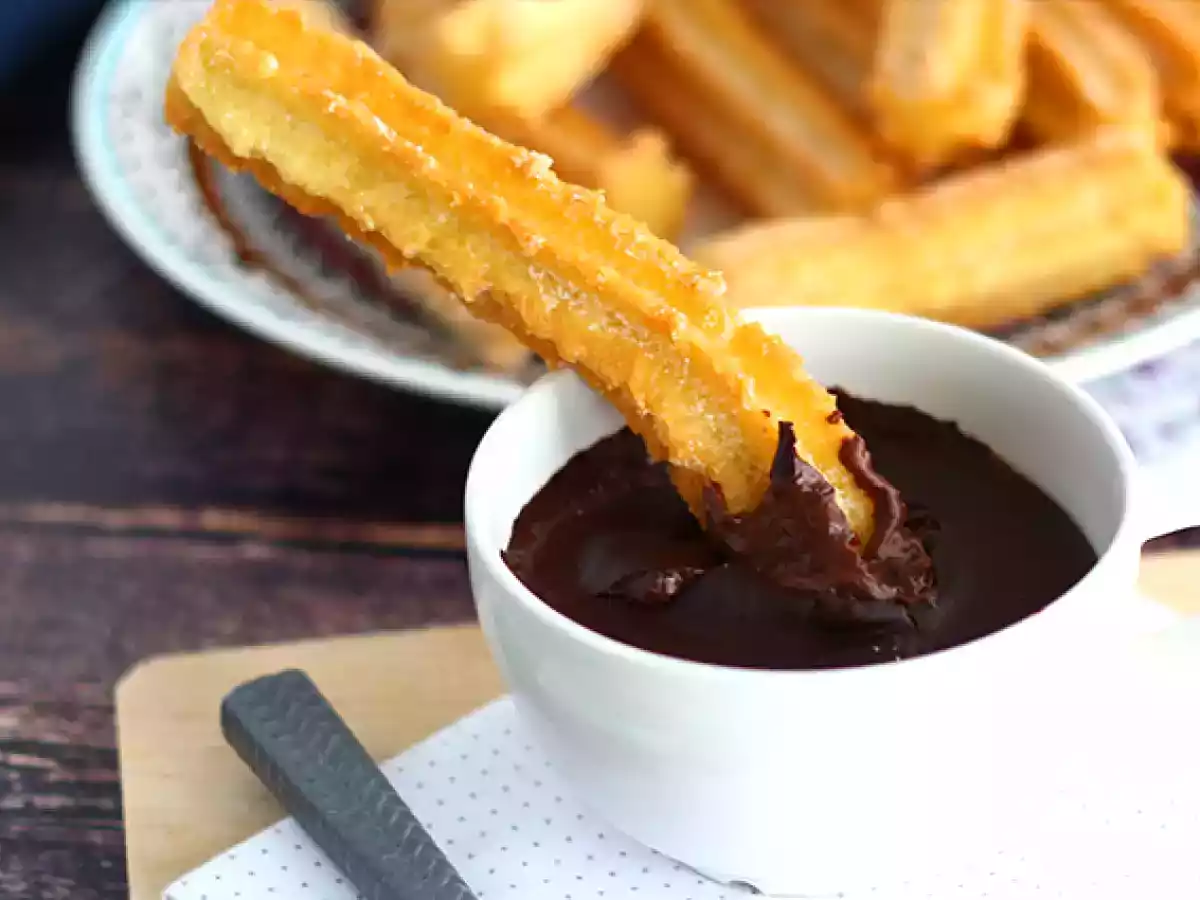 Krispiga och lätta churros - foto 4