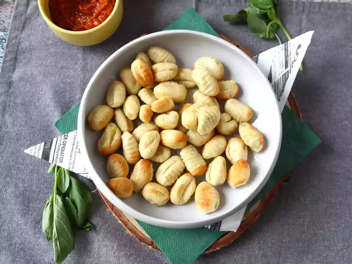 Krispiga och mjuka gnocchi i Air Fryer klara på bara 10 minuter! - foto 3