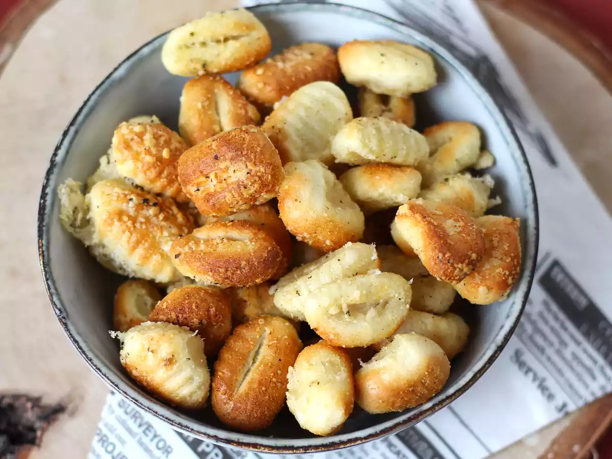 Krispiga parmesan gnocchi i Air Fryer - foto 2