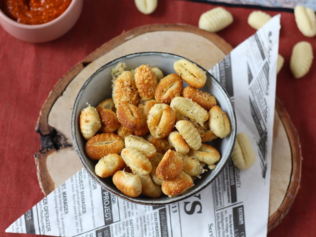 Krispiga parmesan gnocchi i Air Fryer - foto 3