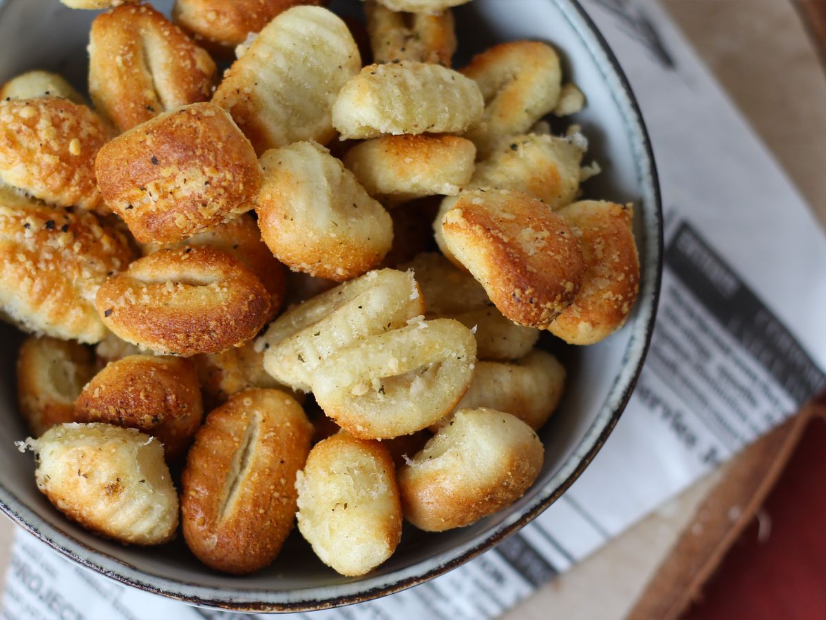 Krispiga parmesan gnocchi i Air Fryer - foto 4