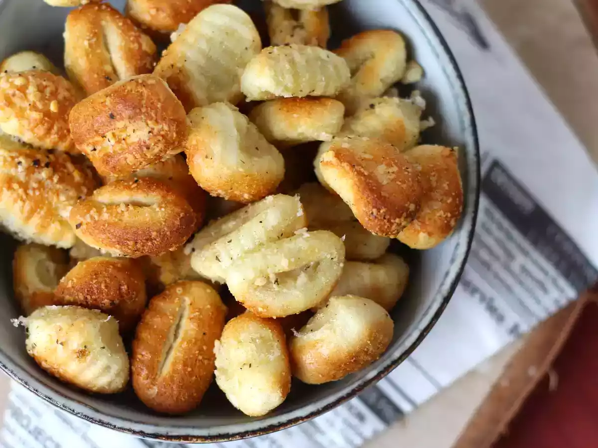 Krispiga parmesan gnocchi i Air Fryer - foto 4