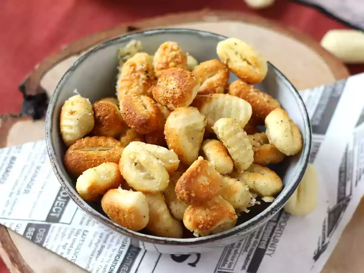 Krispiga parmesan gnocchi i Air Fryer - foto 5