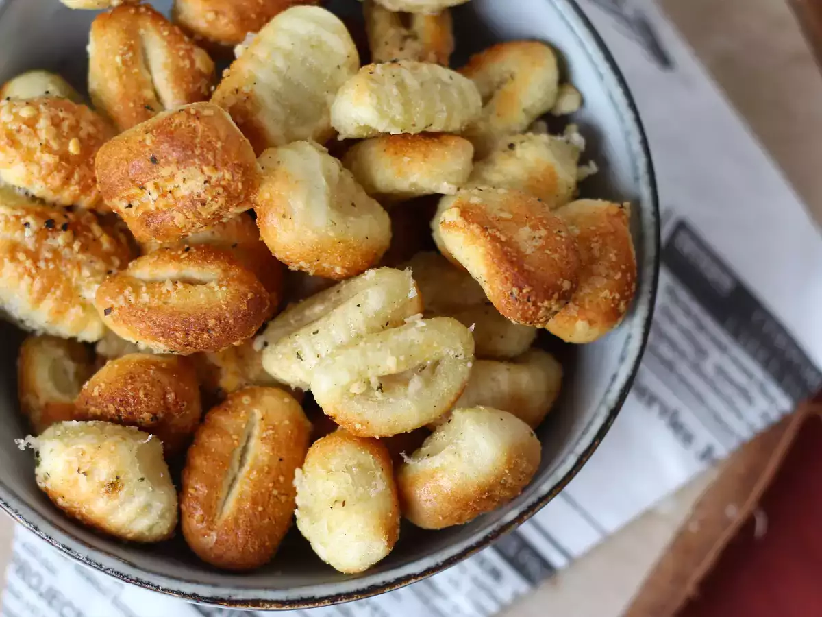 Krispiga parmesangnocchi i airfryer - foto 4