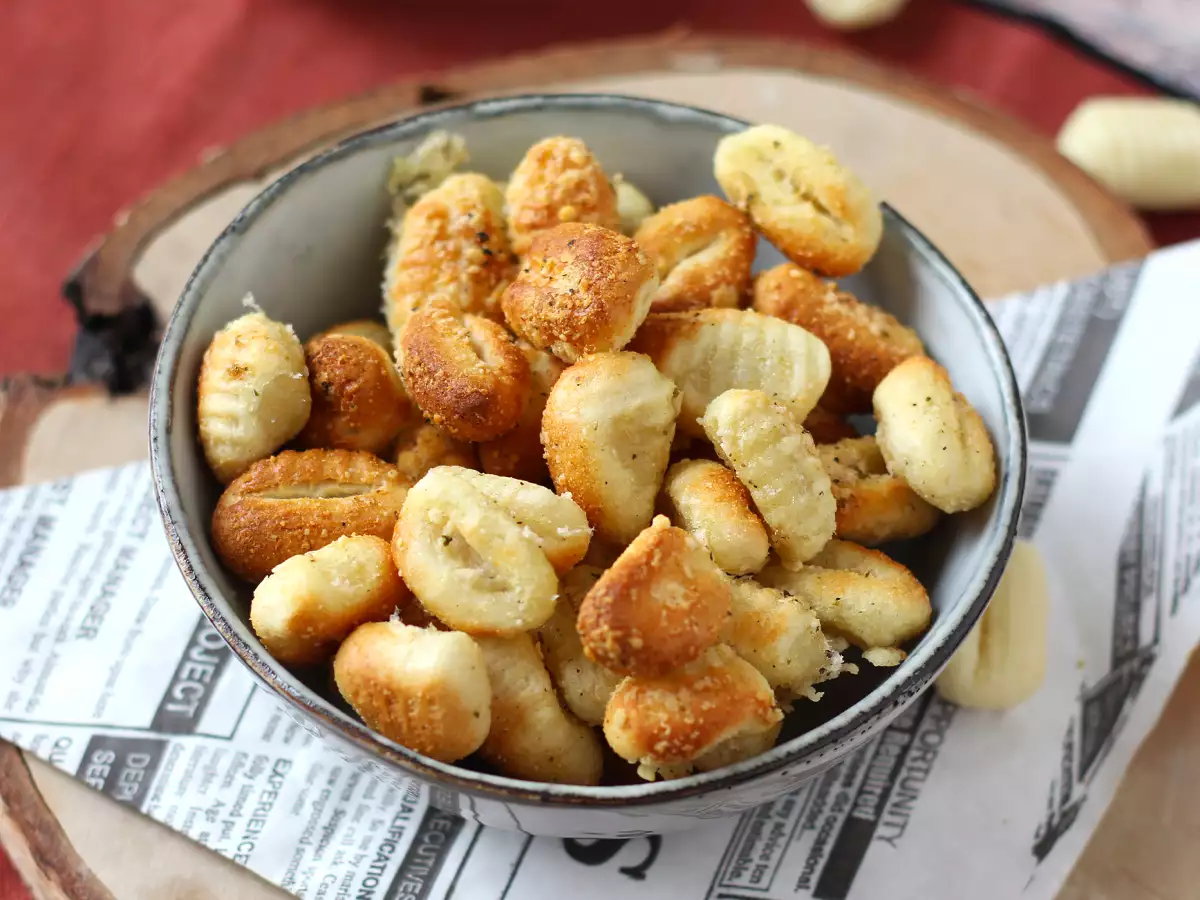 Krispiga parmesangnocchi i airfryer - foto 5