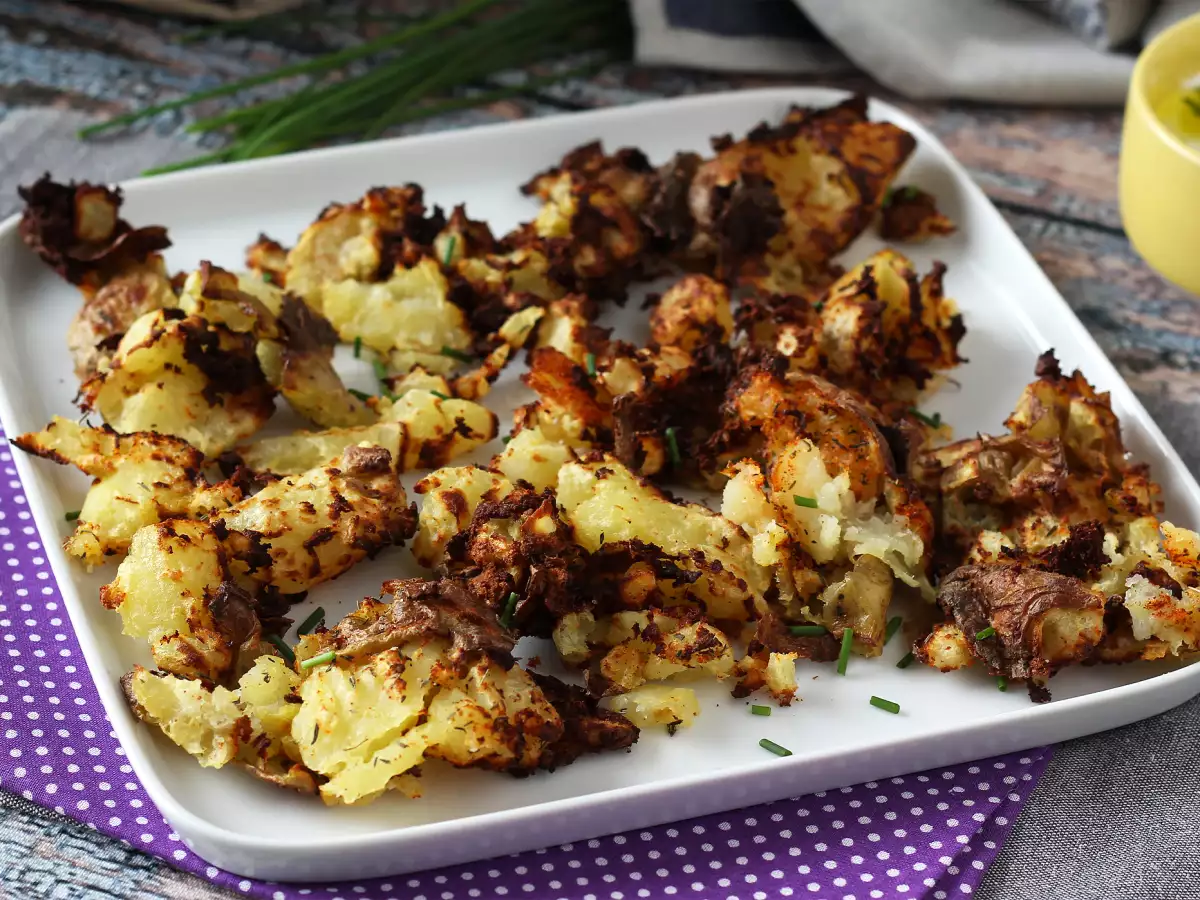 Krossad potatis i airfryer – det extra krispiga tillbehöret! - foto 5