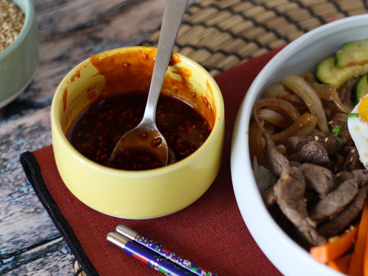 Kryddig koreansk gochujangsås till Bibimbap - foto 4
