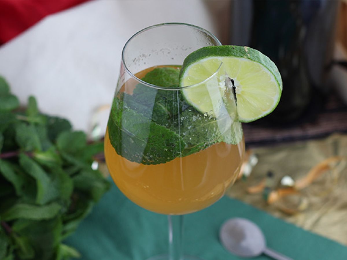 Kunglig champagne mojito - foto 2