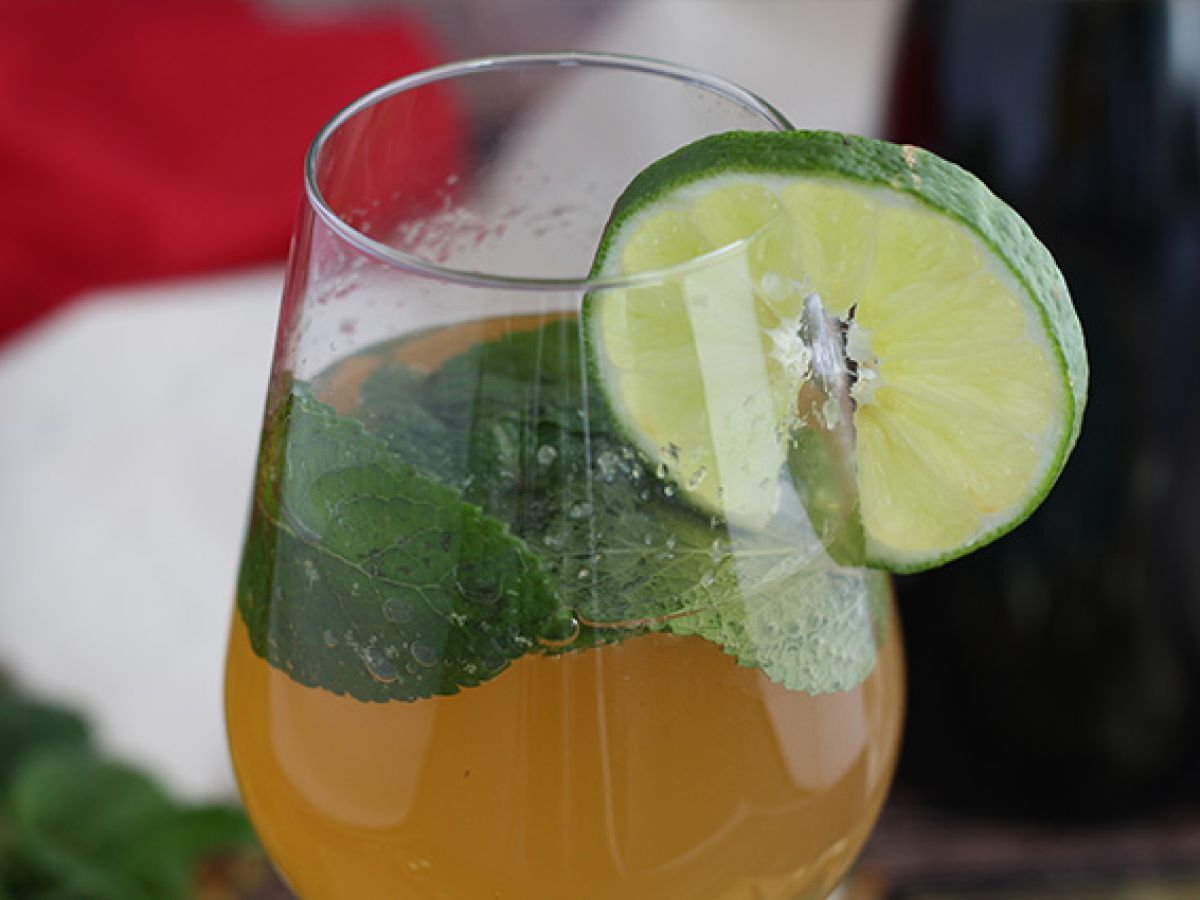 Kunglig champagne mojito - foto 3