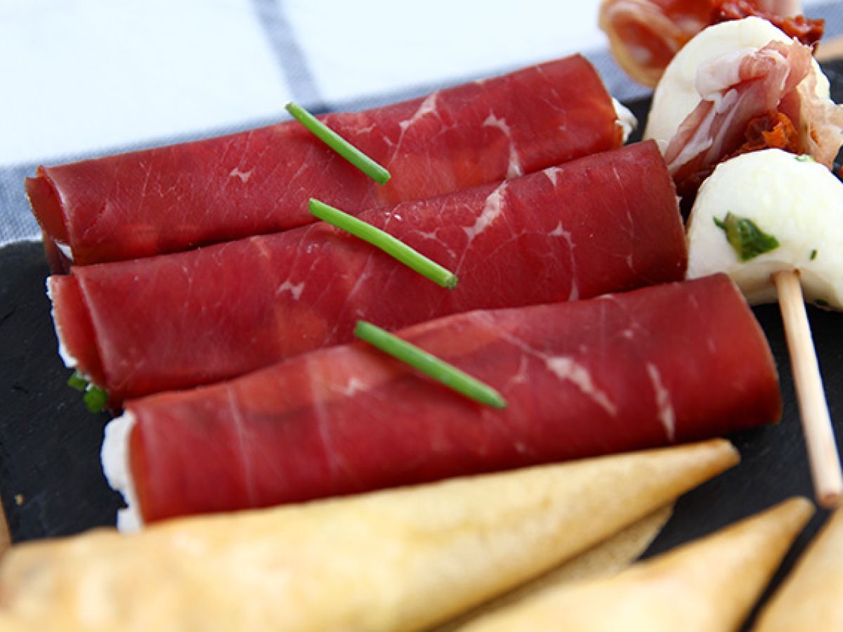 Kvartett av aperitifer med torkat kött - foto 5