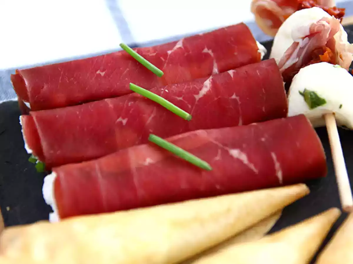 Kvartett av aperitifer med torkat kött - foto 5
