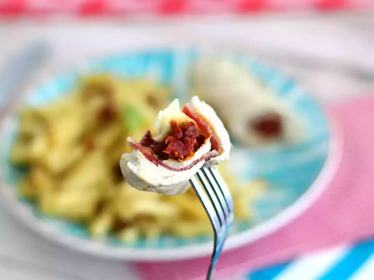 Kycklingballotiner med mozzarella - foto 3