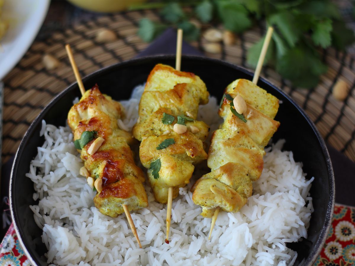 Kycklingkebab med sataysås, en kulinarisk resa till Asien! - foto 5