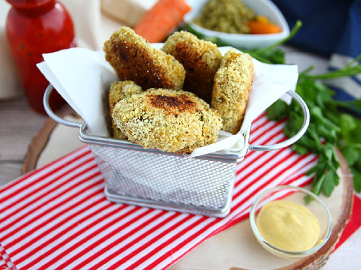 Kycklingnuggets med morotsärtor - foto 4
