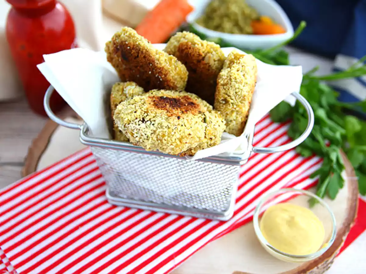 Kycklingnuggets med morotsärtor - foto 4