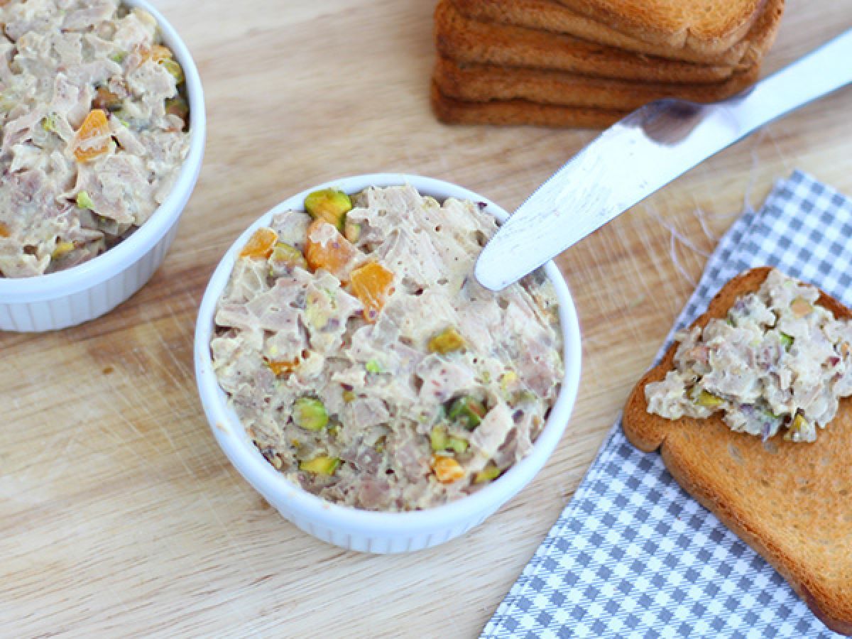 Kycklingrillettes med senap och pistagenötter - foto 2