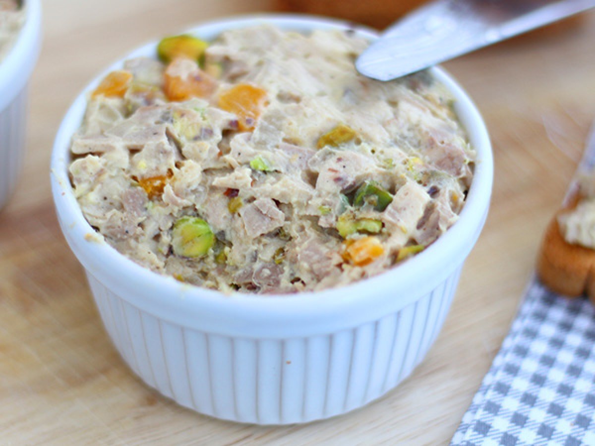 Kycklingrillettes med senap och pistagenötter - foto 3