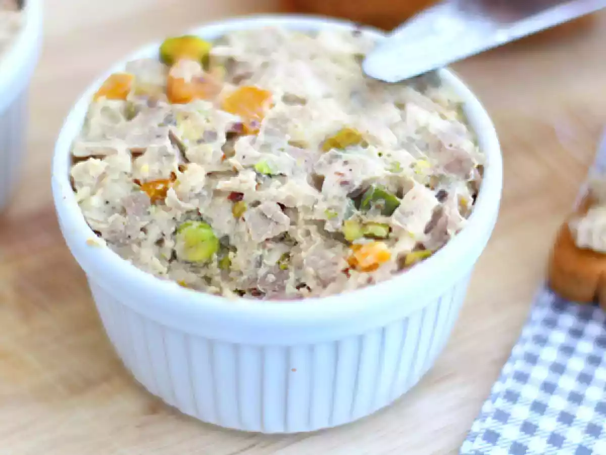 Kycklingrillettes med senap och pistagenötter - foto 3