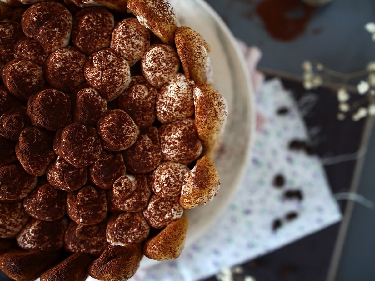 Läcker charlotte i tiramisu-stil utan ägg - foto 5