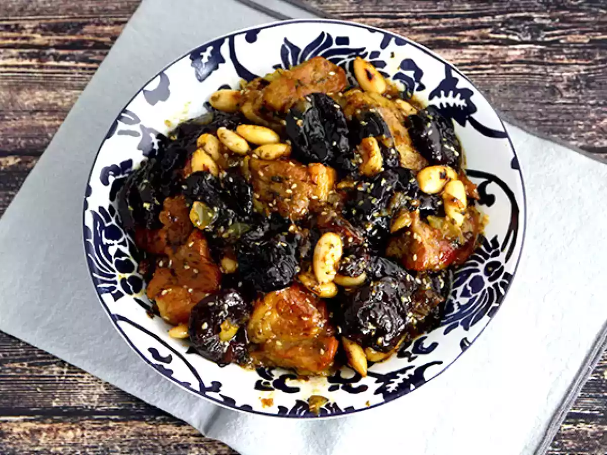 Lammtajine med katrinplommon (steg och video) - foto 2