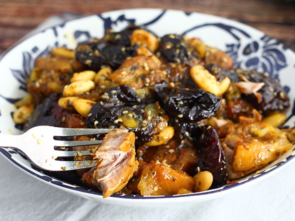 Lammtajine med katrinplommon (steg och video) - foto 4
