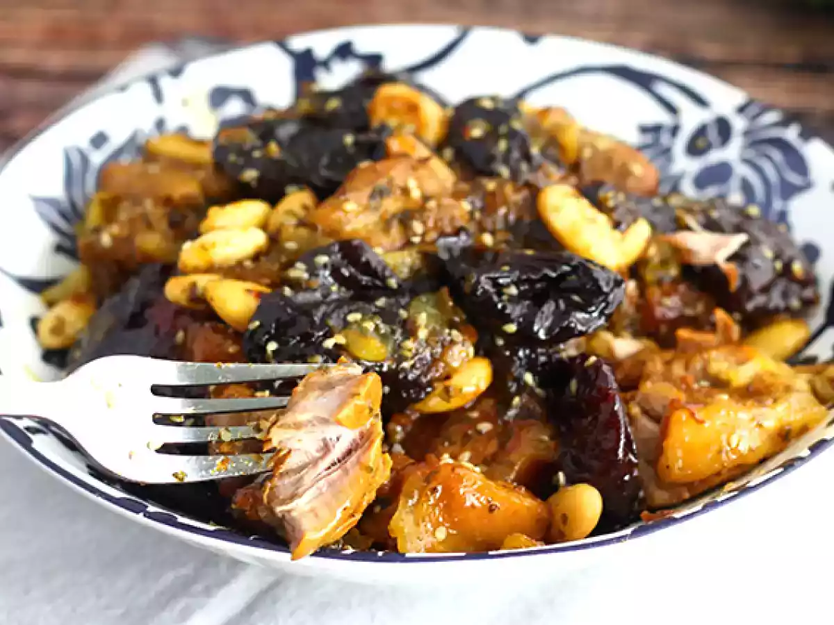 Lammtajine med katrinplommon (steg och video) - foto 4