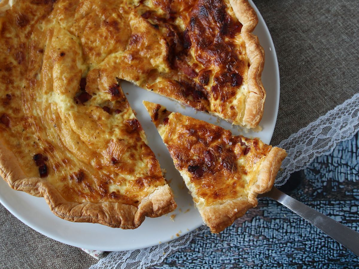 Lätt hemlagad quiche lorraine, den enkla receptet - foto 2